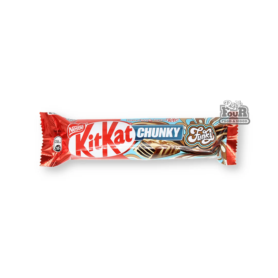 Կաթնային շոկոլադ «Nestle KitKat Chunky Funky» սպիտակ շոկոլադով և վաֆլիով 40գ
